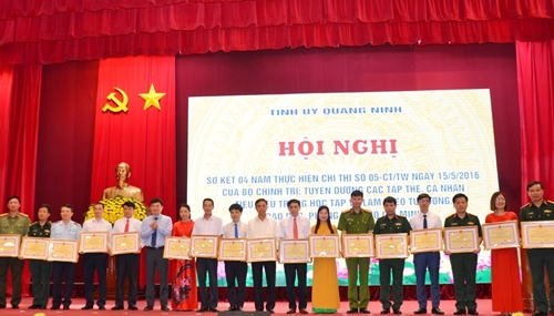Sơ kết 4 năm thực hiện Chỉ thị 05 và Kỷ niệm 130 năm Ngày sinh Chủ tịch Hồ Chí Minh