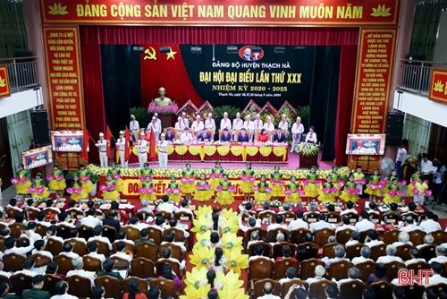 Hà Tĩnh Đảng bộ huyện Thạch Hà tổ chức đại hội điểm