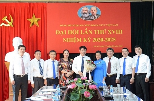 Đồng chí Đỗ Nga Việt đắc cử Bí thư Đảng ủy Đảng bộ Cơ quan Công đoàn GTVT Việt Nam