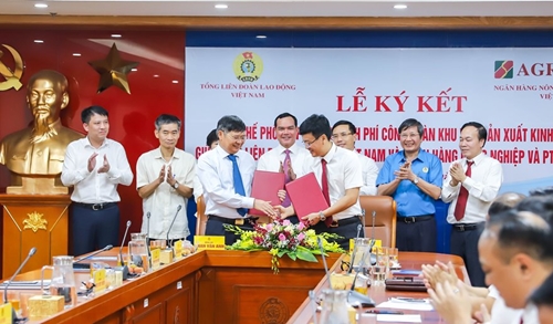 Agribank và Tổng Liên đoàn Lao động Việt Nam ký kết Quy chế hợp tác toàn diện