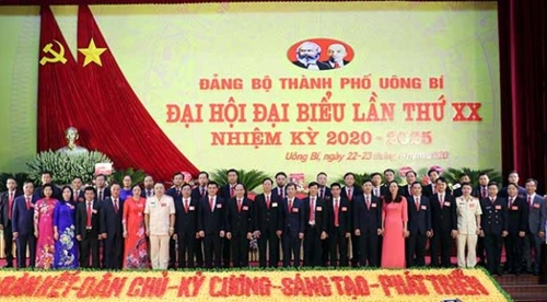 Đồng chí Trần Văn Lâm tái đắc cử Bí thư Thành phố Uông Bí