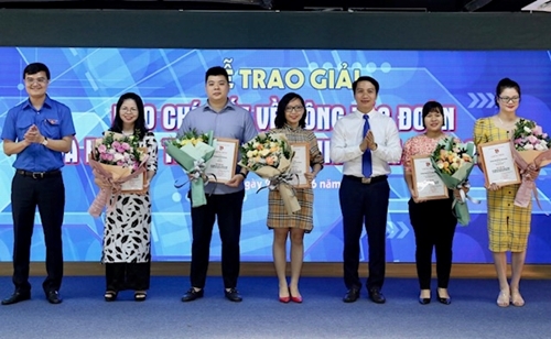 Báo điện tử ĐCSVN đoạt giải Ba báo chí toàn quốc về công tác Đoàn