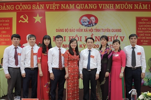 Bảo hiểm xã hội tỉnh Tuyên Quang tổ chức thành công Đại hội Đảng bộ lần thứ V