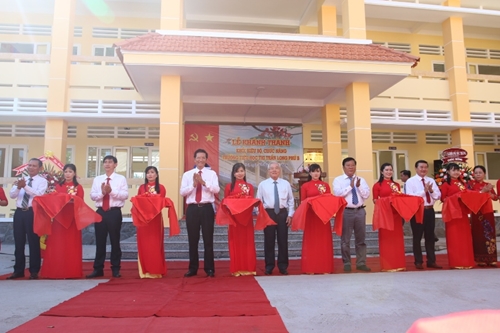 Khánh thành Trường Tiểu học Long Phú B, tỉnh Sóc Trăng do Agribank tài trợ