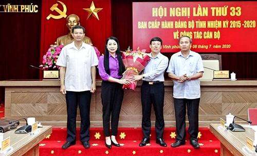Đồng chí Lê Duy Thành giữ chức Phó bí thư Tỉnh ủy Vĩnh Phúc