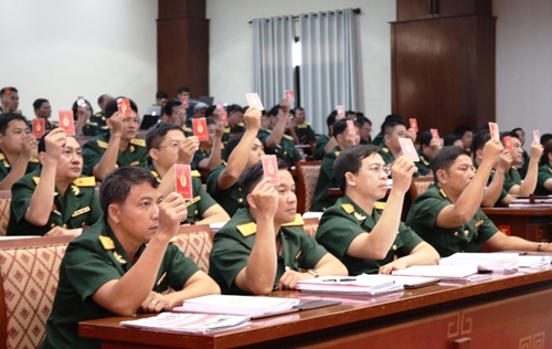 17 đồng chí được bầu vào Ban Chấp hành Đảng bộ Quân sự TP Hồ Chí Minh