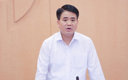 Đình chỉ sinh hoạt BCH, Ban Thường vụ, Phó Bí thư Thành uỷ Hà Nội đối với đồng chí Nguyễn Đức Chung