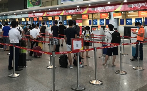 Từ tâm dịch Đà Nẵng, hơn 800 khách sẽ trở về nhà trên 4 chuyến bay Vietjet