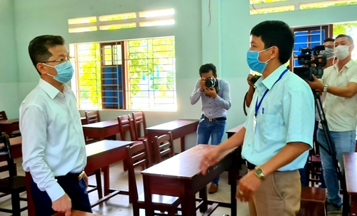 Đà Nẵng Đảm bảo an toàn tuyệt đối tại điểm thi THPT Võ Chí Công