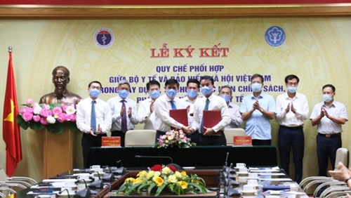 Bộ Y tế và BHXH Việt Nam tăng cường phối hợp trong xây dựng, thực hiện chính sách, pháp luật BHYT