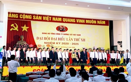 35 đại biểu vào BCH Đảng bộ TCT Đường sắt Việt Nam