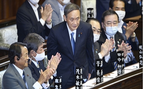 Ông Suga Yoshihide chính thức trở thành tân Thủ tướng Nhật Bản