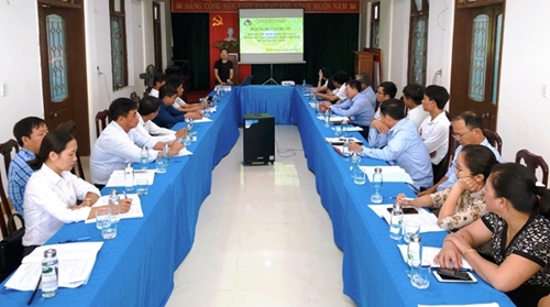 Tập huấn nghiệp vụ quản lý nguồn vốn tín dụng chính sách cho Chủ tịch UBND cấp xã tại địa bàn Quảng Ninh, Quảng Bình