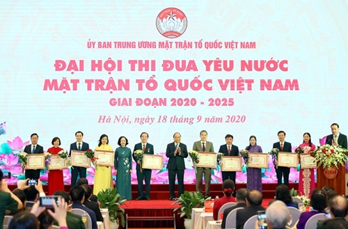 Đại hội thi đua yêu nước MTTQ Việt Nam giai đoạn 2020 - 2025