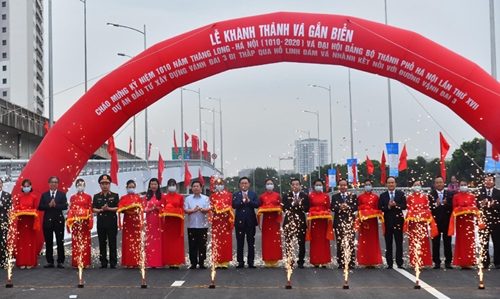 Hà Nội khởi công, khánh thành nhiều công trình lớn chào mừng Đại hội Đảng