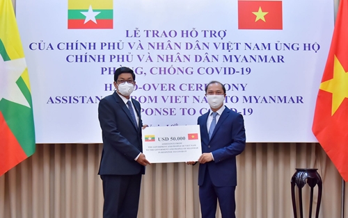 Việt Nam sẽ hỗ trợ đợt 2 vật tư y tế, góp phần giúp Mi-an-ma vượt qua đại dịch COVID-19
