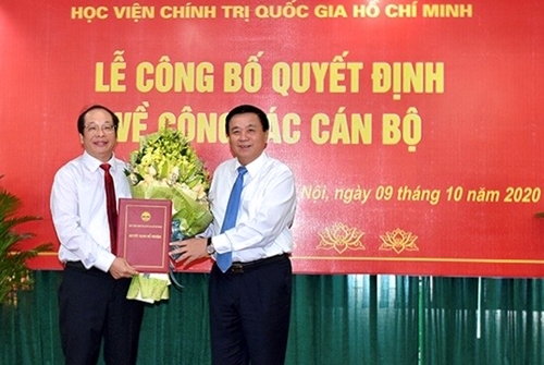 PGS TS Lưu Văn An được giao Quyền Giám đốc Học viện Báo chí và Tuyên truyền