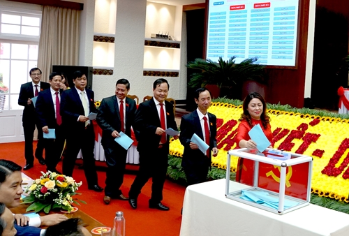 53 đồng chí được bầu vào Ban Chấp hành Đảng bộ tỉnh Quảng Nam khoá XXII