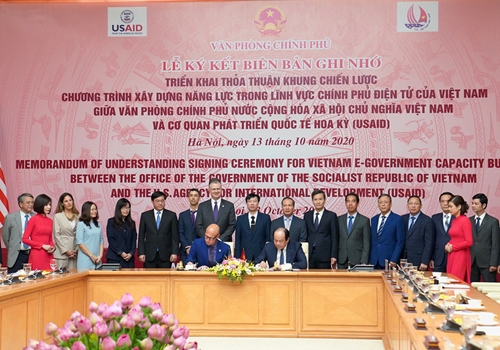 Hợp tác Việt Nam - Hoa Kỳ trong xây dựng chính phủ điện tử