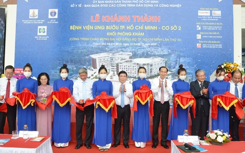 TP Hồ Chí Minh Khánh thành Bệnh viện Ung bướu cơ sở 2
