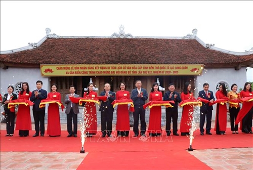 Đại tướng Tô Lâm dự lễ gắn biển công trình chào mừng Đại hội Đảng bộ tỉnh Hưng Yên