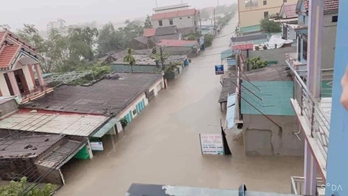 Mưa lũ gây nhiều thiệt hại tại Quảng Bình