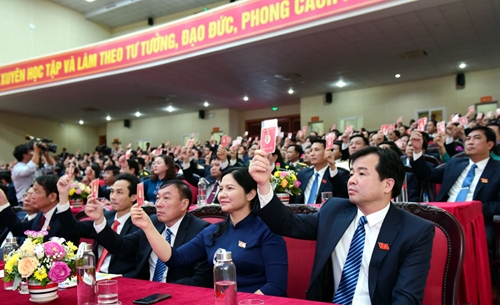 48 đồng chí trúng cử Ban Chấp hành Đảng bộ tỉnh Ninh Bình khóa XXII