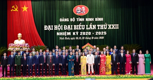 Đại hội đại biểu Đảng bộ tỉnh Ninh Bình lần thứ XXII