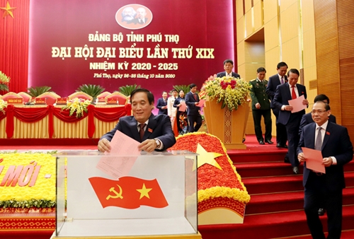 Phú Thọ 53 đồng chí trúng cử Ban Chấp hành Đảng bộ tỉnh