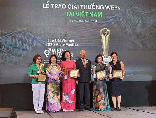 9 doanh nghiệp Việt Nam được trao Giải thưởng WEPs