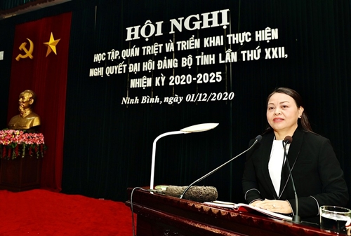 Ninh Bình Quán triệt, triển khai thực hiện Nghị quyết Đại hội Đảng bộ tỉnh