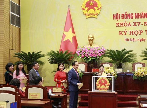 Hà Nội bầu Chủ tịch HĐND và 5 Phó Chủ tịch UBND Thành phố