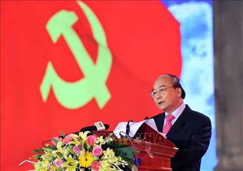 Thủ tướng Nguyễn Xuân Phúc dự lễ khánh thành Tượng đài Bác Hồ với nông dân Việt Nam tại Thái Bình