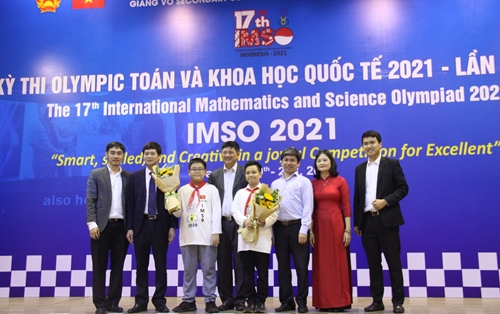 Việt Nam giành 2 Huy chương Vàng kỳ thi Olympic Toán học và Khoa học quốc tế