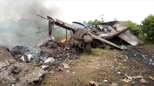 Rơi máy bay ở Nam Sudan, 10 người thiệt mạng