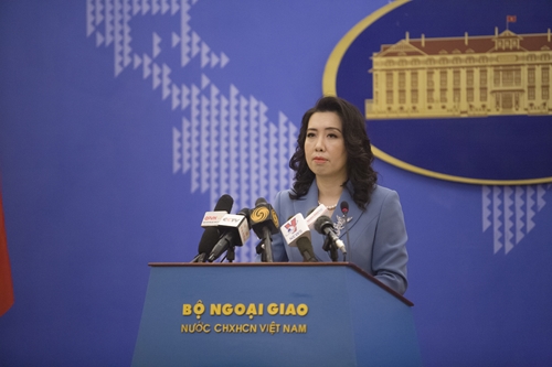 Việt Nam phản đối hành động vi phạm chủ quyền Hoàng Sa, Trường Sa