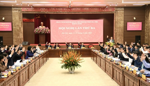 Hà Nội Tuyên truyền nghị quyết Đại hội XIII của Đảng, 10 chương trình công tác của Thành ủy