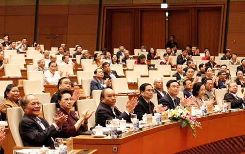 Hình ảnh khai mạc Hội nghị toàn quốc quán triệt Nghị quyết Đại hội XIII của Đảng