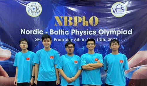 4 học sinh Hà Nội đoạt Huy chương Olympic Vật lý Bắc Âu - Baltic