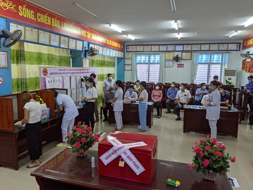 Bắc Ninh tổ chức bầu cử sớm hơn 1 ngày tại một số khu vực