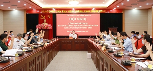 Sơn La công bố kết quả bầu cử đại biểu HĐND