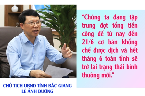 Thông điệp của Chủ tịch tỉnh Bắc Giang về tình hình dịch bệnh COVID-19