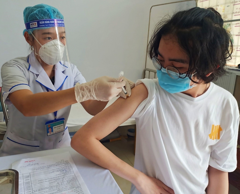 Cà Mau đã tiêm xong 123.670 liều vắc xin được phân bổ