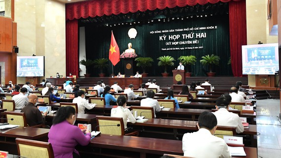 Khai mạc Kỳ họp thứ 2 HĐND TP Hồ Chí Minh khóa X