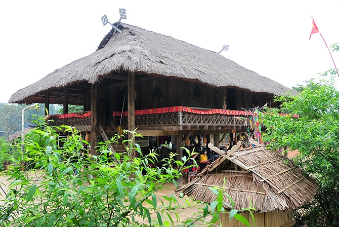 Không gian văn hóa Thái hiện hữu tại “Ngôi nhà chung”