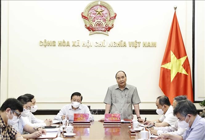 Chủ tịch nước Nguyễn Xuân Phúc chủ trì họp hoàn thiện mô hình hoạt động Ban Chỉ đạo Cải cách tư pháp Trung ương