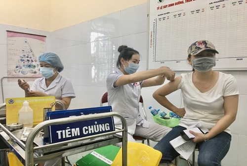 Phú Xuyên Hà Nội đảm bảo tiến độ tiêm vaccine phòng COVID-19