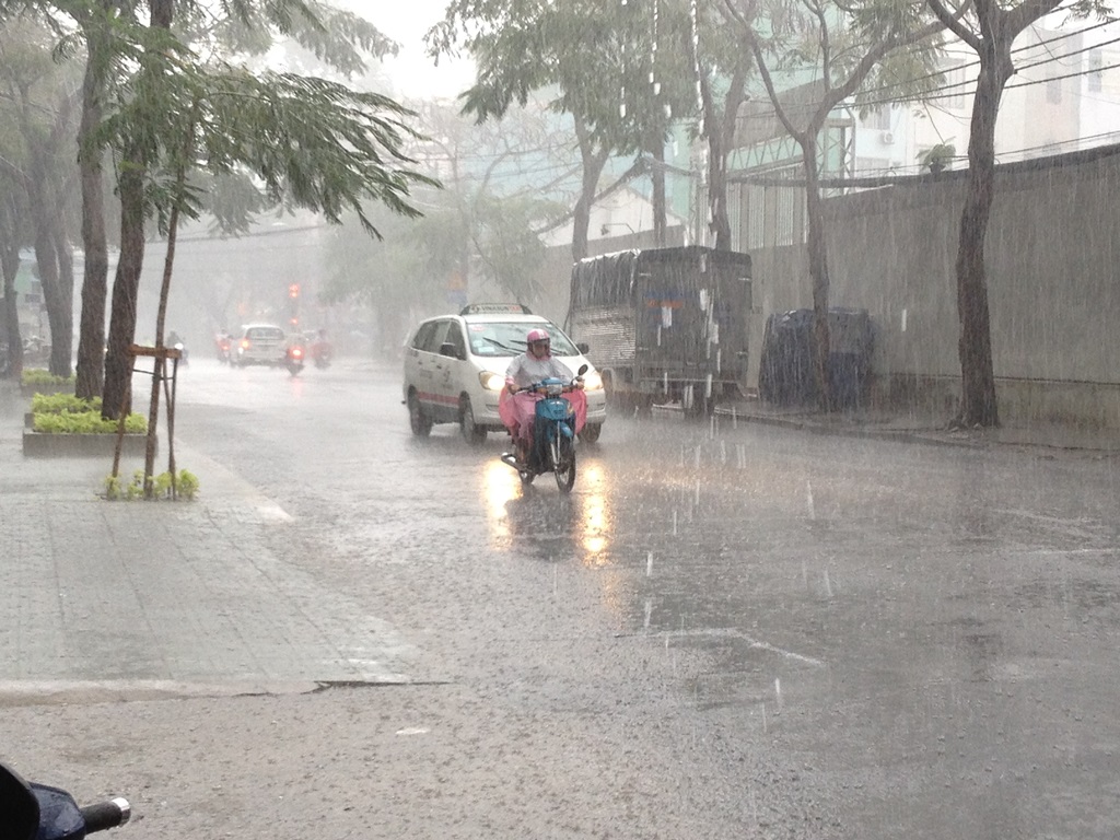 Mùa mưa ở Sài Gòn!!!