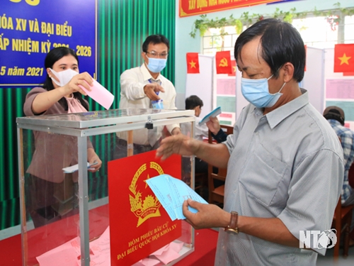 Ninh Thuận Cuộc bầu cử diễn ra dân chủ, đúng luật định và thành công tốt đẹp