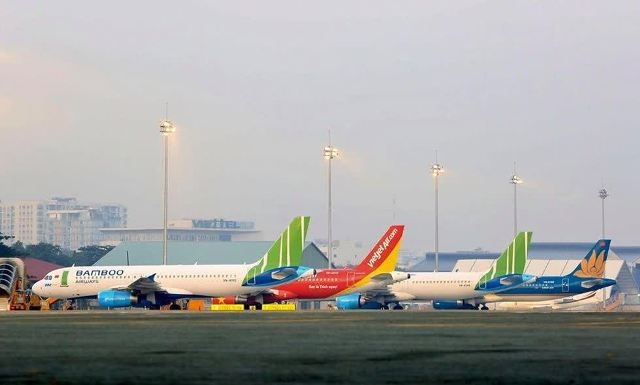 Sản lượng vận chuyển nội địa qua sân bay Nội Bài tăng đáng kể